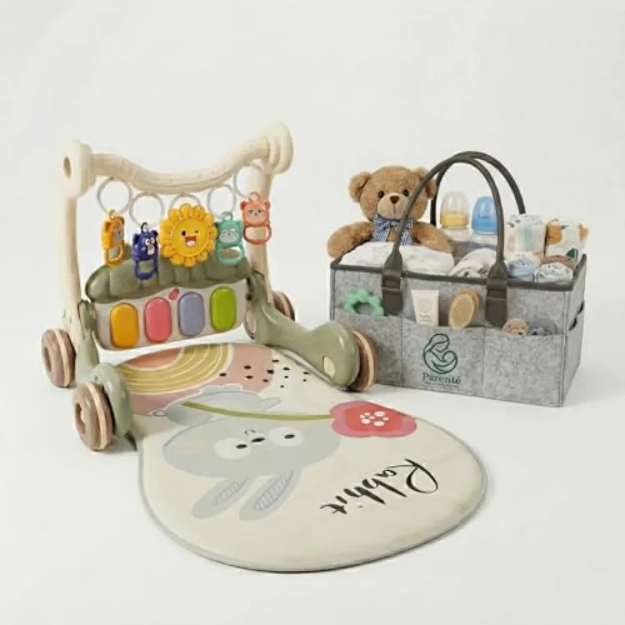 Baby Walker with Diaper Caddy Organizer Bundle Infant Activity Walker Nursery Storage Set
Baby Walker with Diaper Caddy Organizer Bundle Infant Activity Walker Nursery Storage Set
