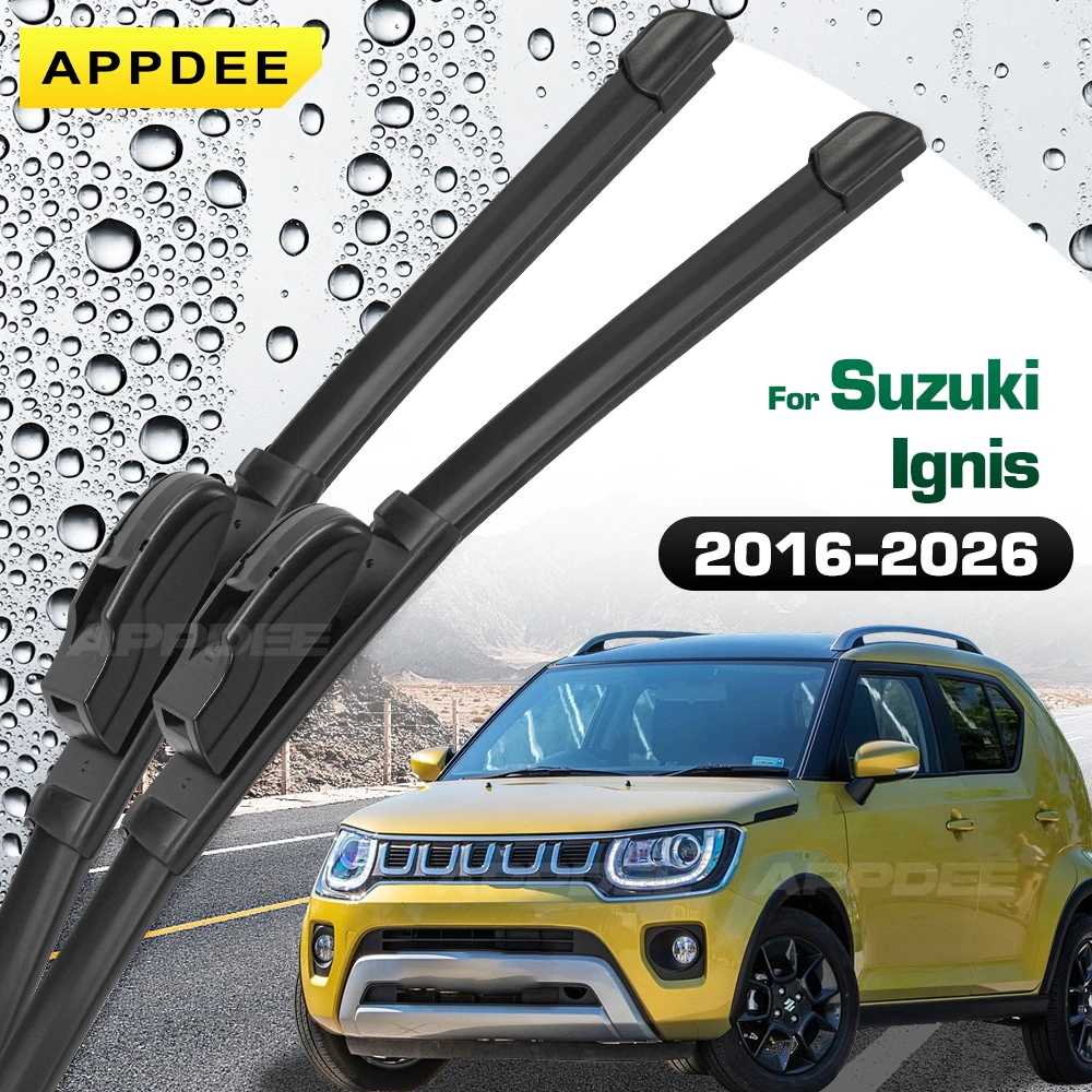 APPDEE для Suzuki Ignis MK2 2016-2026 силиконовый и резиновый дворник передние щетки стеклоочистителя лобовое стекло щетки для окон
APPDEE для Suzuki Ignis MK2 2016-2026 силиконовый и резиновый дворник передние щетки стеклоочистителя лобовое стекло щетки для окон