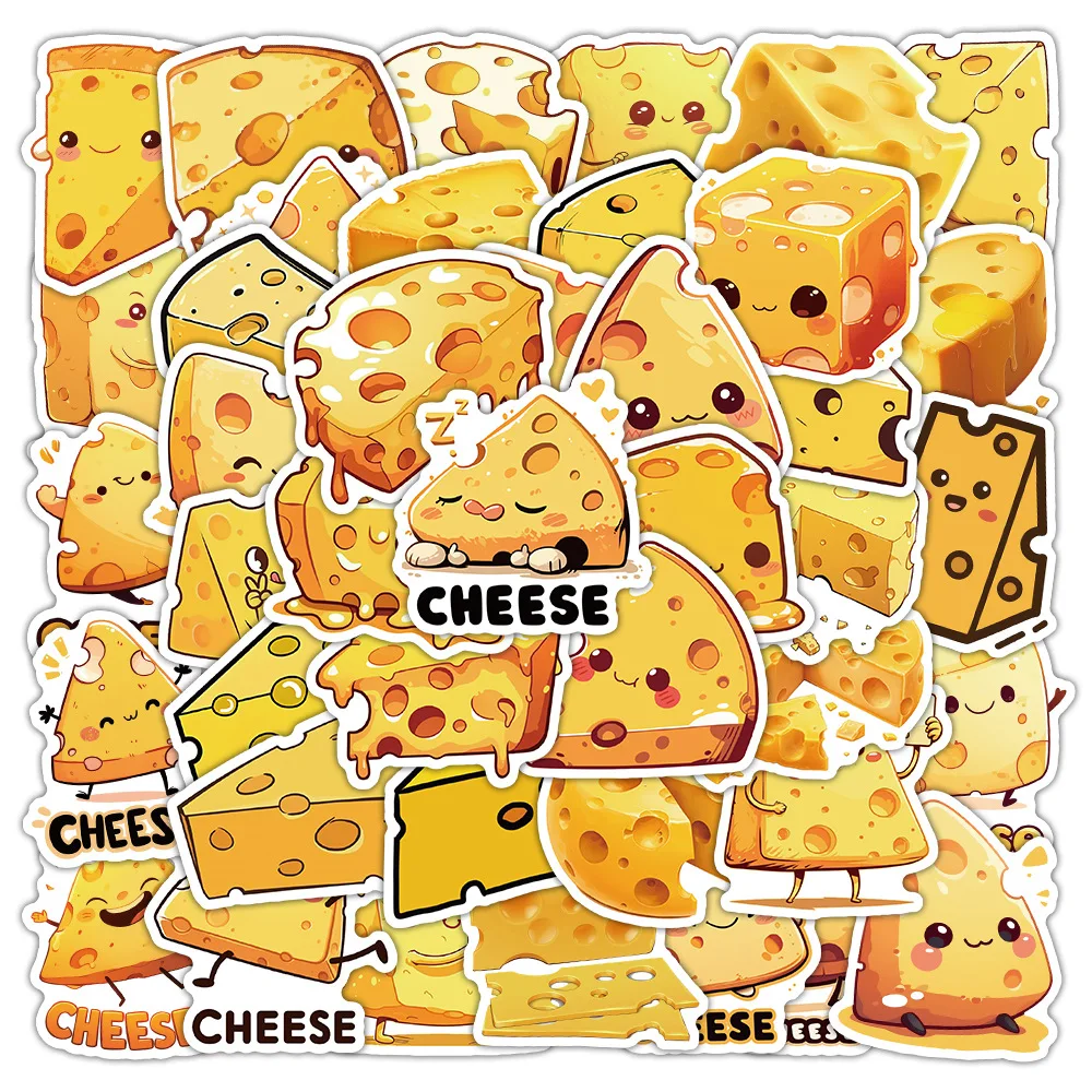 10/30/50PCS Cheese Cartoon Stickers Cute Food Meme Graffiti Decoration DIY Fridge Luggage Laptop Phone Guitar Bike Skateboard
10/30/50PCS Cheese Cartoon Stickers Cute Food Meme Graffiti Decoration DIY Fridge Luggage Laptop Phone Guitar Bike Skateboard