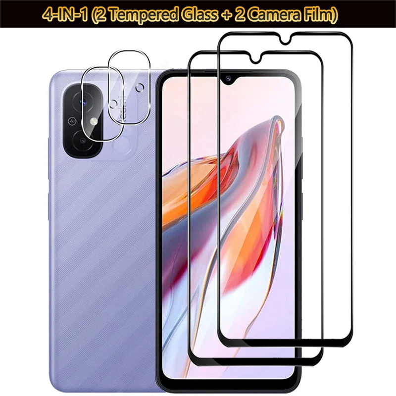 4-IN-1, Tempered Glass + Camera Film for Redmi 12C 11A High-quality Glass Redmi 11A Xiaomi Redmi 12 C Screen Protector Redmi12C
4-IN-1, Tempered Glass + Camera Film for Redmi 12C 11A High-quality Glass Redmi 11A Xiaomi Redmi 12 C Screen Protector Redmi12C