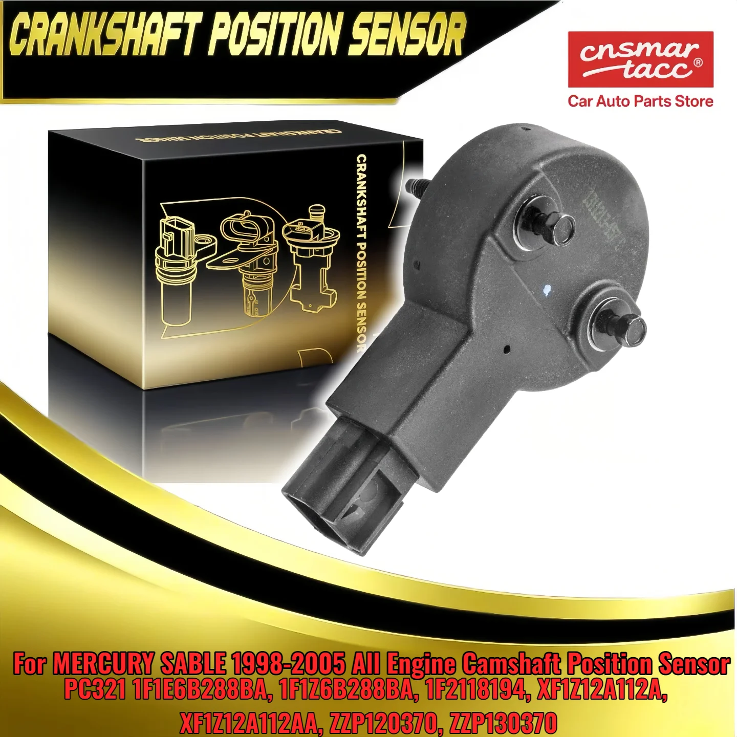 Датчик положения распределительного вала PC321 1F1Z6B288BA ZZP130370 для всех двигателей MERCURY SABLE 1998-2005 1F1E6B288BA 
Датчик положения распределительного вала PC321 1F1Z6B288BA ZZP130370 для всех двигателей MERCURY SABLE 1998-2005 1F1E6B288BA