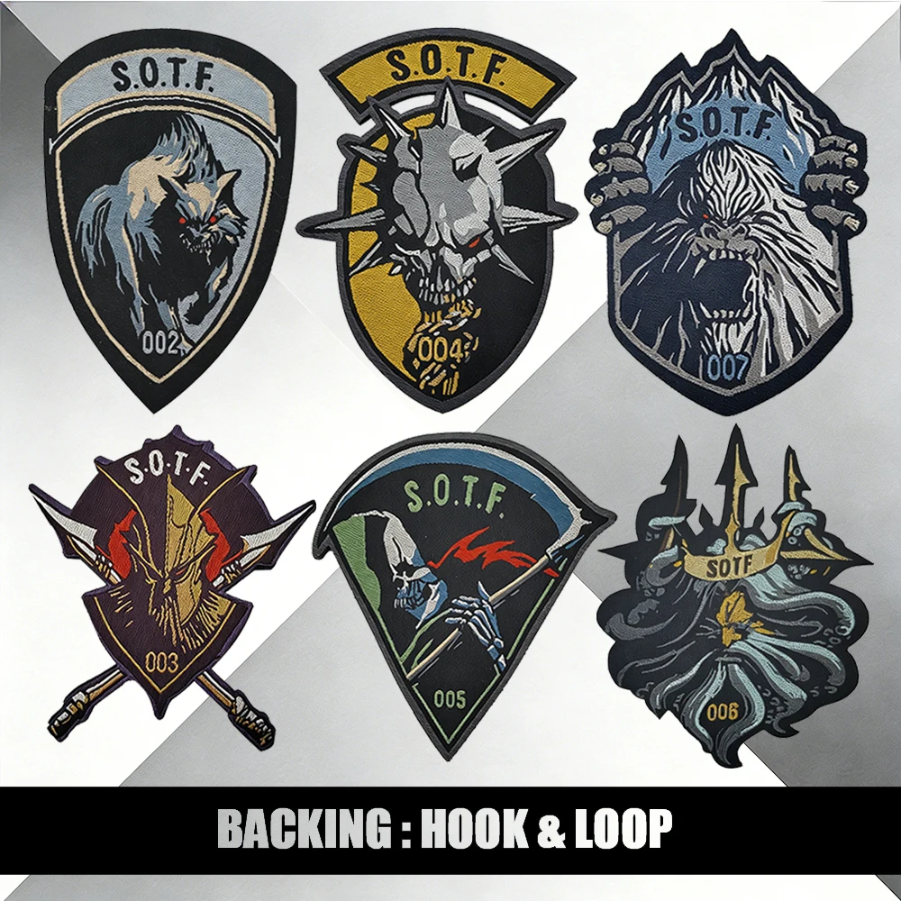 "S.O.T.F." Themed Printing Patch 002 - 008 Numbered Monster Designs - Tactical Workwear Dark Culture Decor
"S.O.T.F." Themed Printing Patch 002 - 008 Numbered Monster Designs - Tactical Workwear Dark Culture Decor