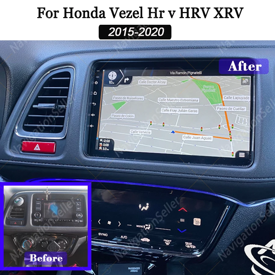 For Honda Vezel HR V HRV XRV 2015 - 2020 Gps Touch Screen Carplay Car Radio Multimedia Video Player Navigation GPS Backup Camera
For Honda Vezel HR V HRV XRV 2015 - 2020 Gps Touch Screen Carplay Car Radio Multimedia Video Player Navigation GPS Backup Camera