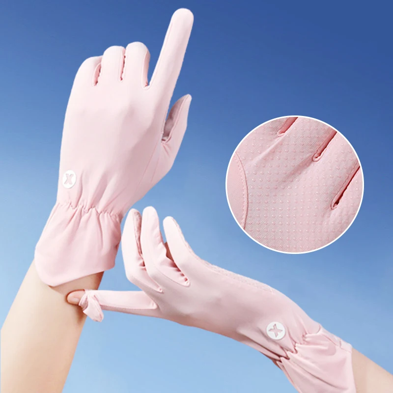 Women Summer Thin Sun Protection Gloves Touchscreen Breathable Non Slip Sunscreen Hand Covers For Driving Shopping Outdoor Sport
Women Summer Thin Sun Protection Gloves Touchscreen Breathable Non Slip Sunscreen Hand Covers For Driving Shopping Outdoor Sport