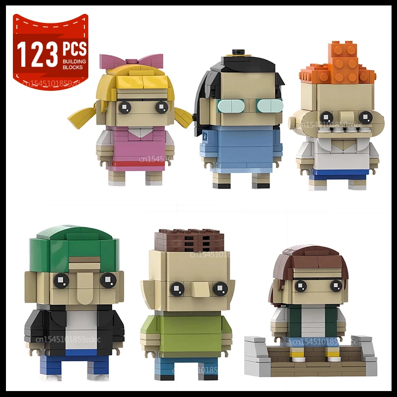 MOC TV Series Stoop Персонажи Коллекция Brickheadz Набор строительных блоков Фигурки из фильмов Sid Ideas Набор кирпичных игрушек Подарки
MOC TV Series Stoop Персонажи Коллекция Brickheadz Набор строительных блоков Фигурки из фильмов Sid Ideas Набор кирпичных игрушек Подарки