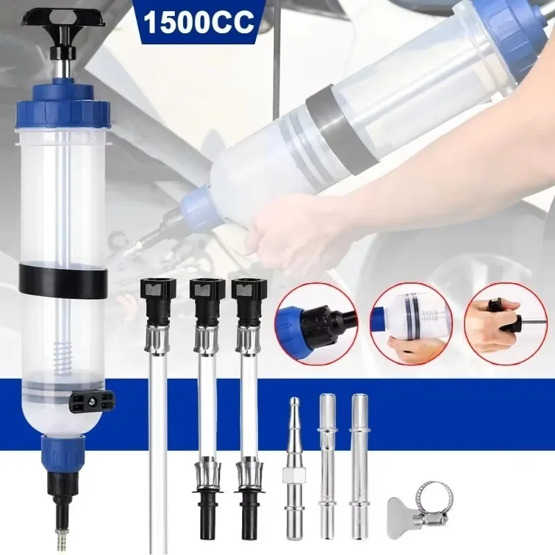 Super Hand Oil Vacuum Pump for Automotive Brake Fluid Changes Car Syringe Oil Pump Extractor Evacuator Fluid Pump Auto Applicati
Super Hand Oil Vacuum Pump for Automotive Brake Fluid Changes Car Syringe Oil Pump Extractor Evacuator Fluid Pump Auto Applicati