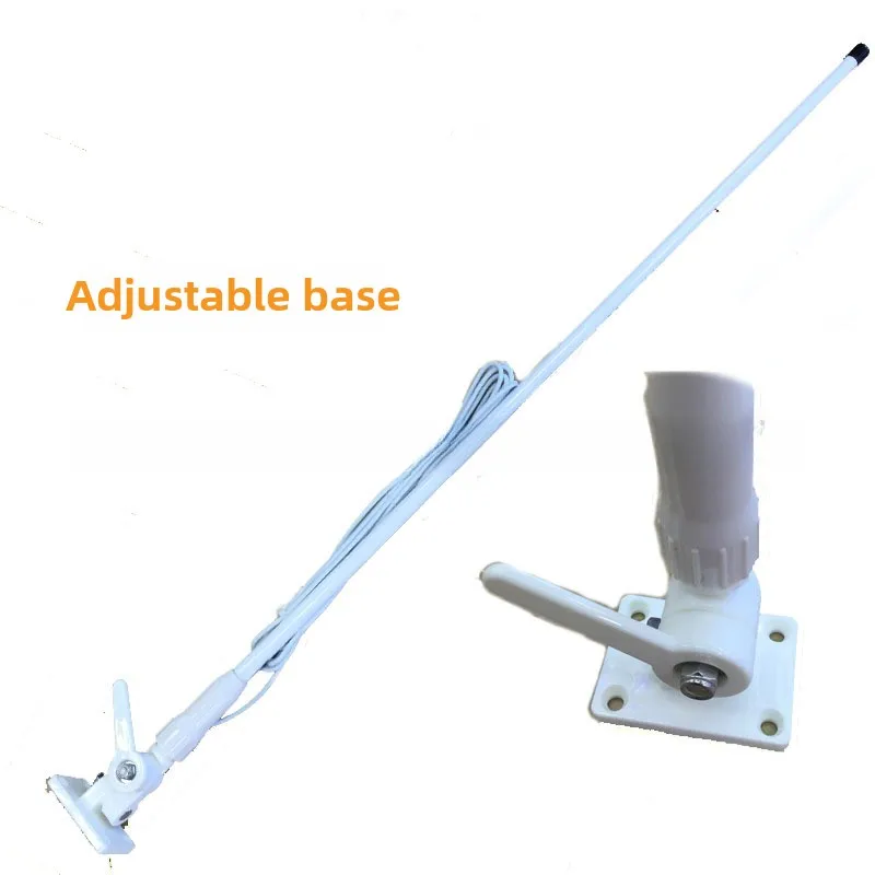 Ship/Boat Antenna 156~163MHZ Ship Fiberglass Antenna 156 MHz VHF Antenna With Fixture With 4.5m Cable
Ship/Boat Antenna 156~163MHZ Ship Fiberglass Antenna 156 MHz VHF Antenna With Fixture With 4.5m Cable