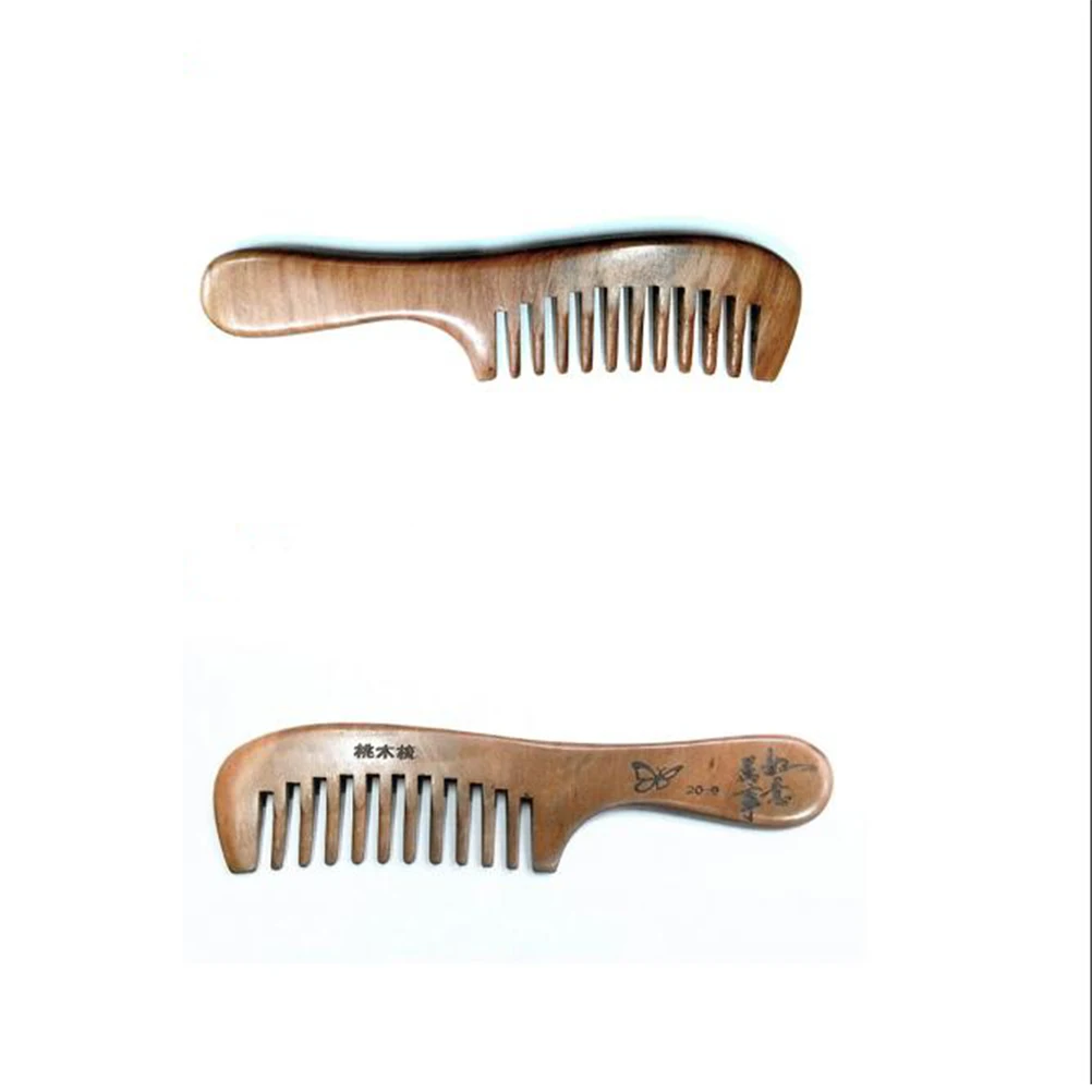 2Pcs Peach Wooden Comb Natural Material Smooth Teeth For Daily Use Wood Comb Sandalwood Hair Massage Stimulate Blood Circulation
2Pcs Peach Wooden Comb Natural Material Smooth Teeth For Daily Use Wood Comb Sandalwood Hair Massage Stimulate Blood Circulation
