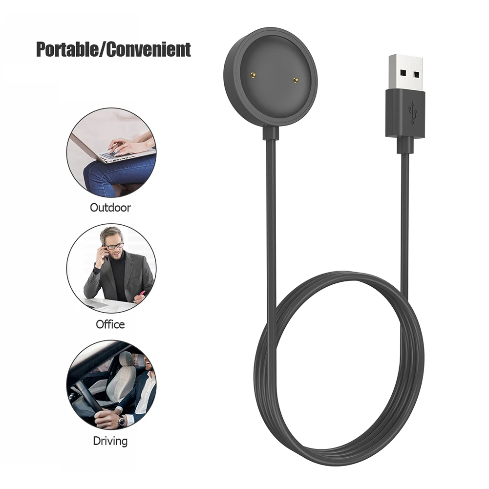 Зарядный кабель для умных часов, магнитный зарядный провод для смарт-часов, сменный зарядный кабель, аксессуары для зарядной док-станции для умных часов Mibro A1
Зарядный кабель для умных часов, магнитный зарядный провод для смарт-часов, сменный зарядный кабель, аксессуары для зарядной док-станции для умных часов Mibro A1