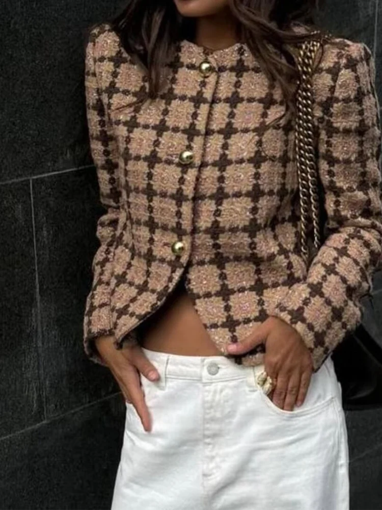 New Fall Women's Clothing European and American French Design Fashionable and Versatile Cotton Woven Jacket
New Fall Women's Clothing European and American French Design Fashionable and Versatile Cotton Woven Jacket