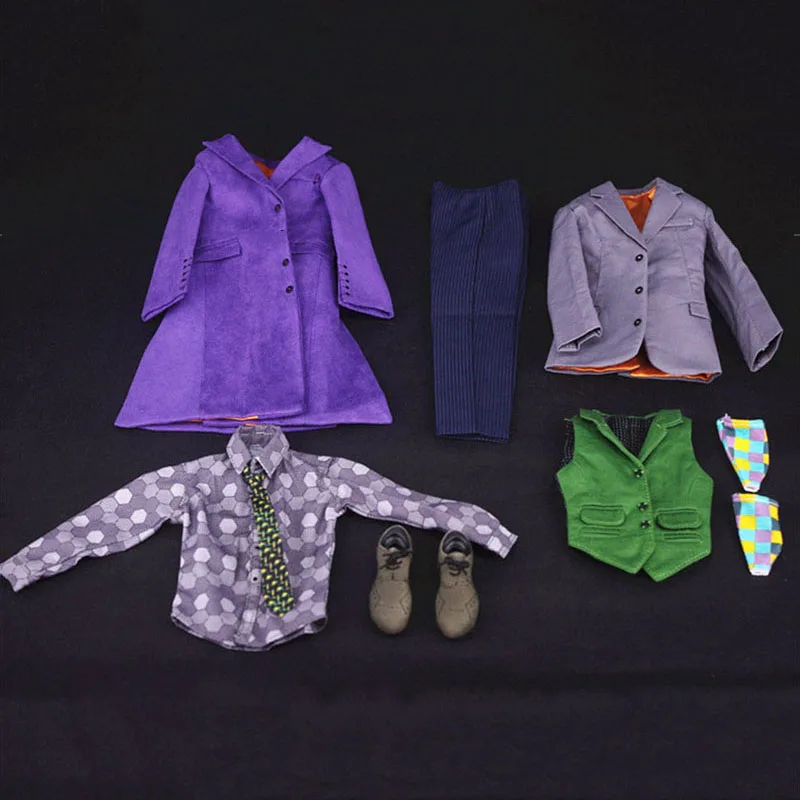 Фиолетовый костюм с когтями в масштабе 1/6, комплект брюк-ветровки, мужская одежда, фиолетовые перчатки, рука для 12 дюймов, DX01 DX11, экшн-фигурки
Фиолетовый костюм с когтями в масштабе 1/6, комплект брюк-ветровки, мужская одежда, фиолетовые перчатки, рука для 12 дюймов, DX01 DX11, экшн-фигурки