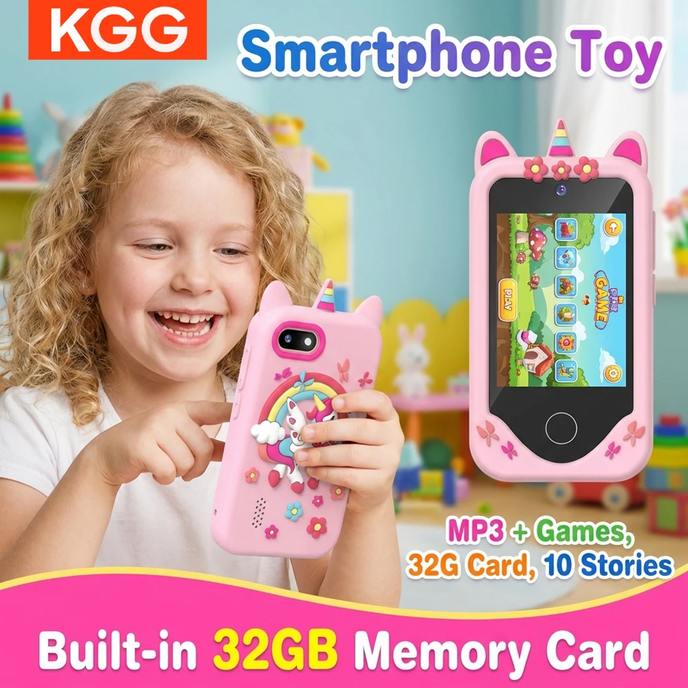 Детский обучающий телефон с сенсорным экраном 2,8 дюйма, двумя камерами, играми, видео, картой памяти 32 ГБ, подарок на Рождество и день рождения для девочек и мальчиков
Детский обучающий телефон с сенсорным экраном 2,8 дюйма, двумя камерами, играми, видео, картой памяти 32 ГБ, подарок на Рождество и день рождения для девочек и мальчиков