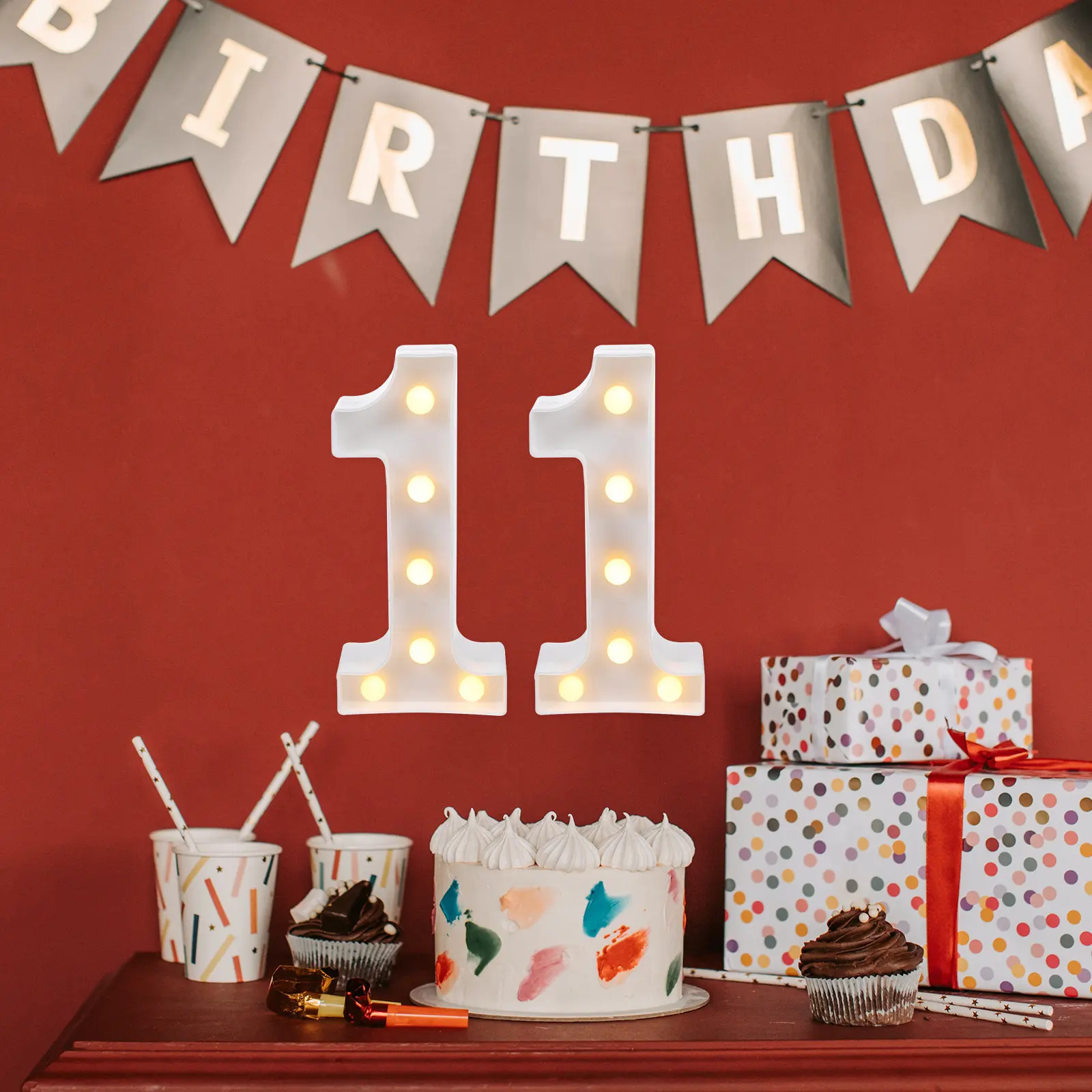 Light Up Number 1 LED Light Decorative Number LED Lamp for Party Bedroom Living Room Wedding Shower Room Decor
Light Up Number 1 LED Light Decorative Number LED Lamp for Party Bedroom Living Room Wedding Shower Room Decor