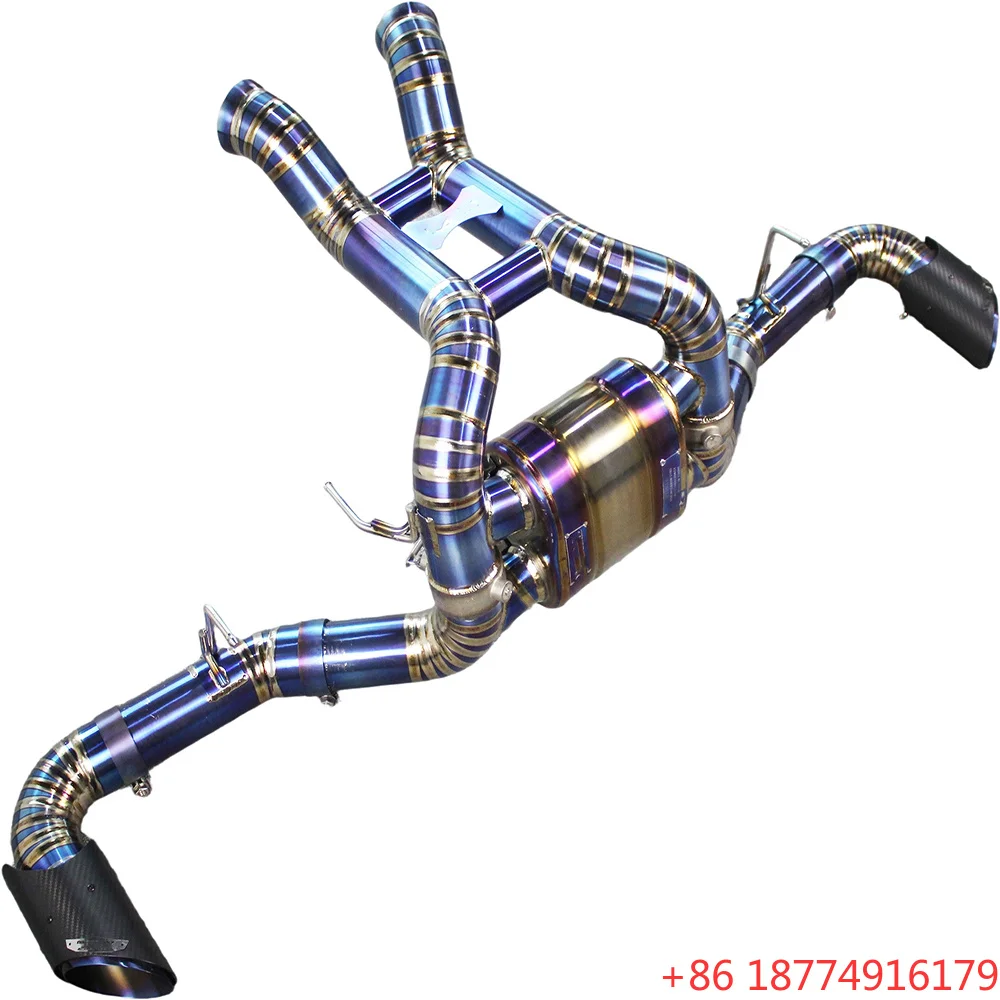 High Performance OBM Supersport X Pipe for 570S 3.8T 2015-2019+ Racing Exhaust Pipe Muffler with Valve Control System
High Performance OBM Supersport X Pipe for 570S 3.8T 2015-2019+ Racing Exhaust Pipe Muffler with Valve Control System