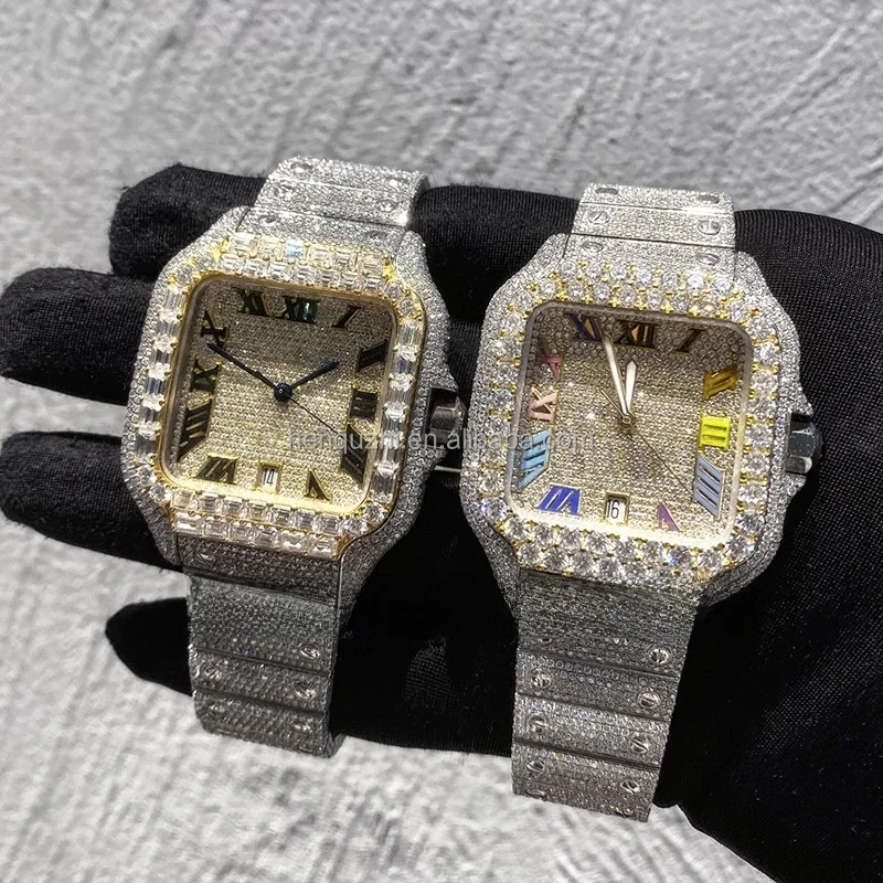 Men's Women's Moissanite Diamond Analog Display Watch Waterproof Stainless Steel Band PC Case Hip Hop Style Antique Coin Cartoon
Men's Women's Moissanite Diamond Analog Display Watch Waterproof Stainless Steel Band PC Case Hip Hop Style Antique Coin Cartoon
