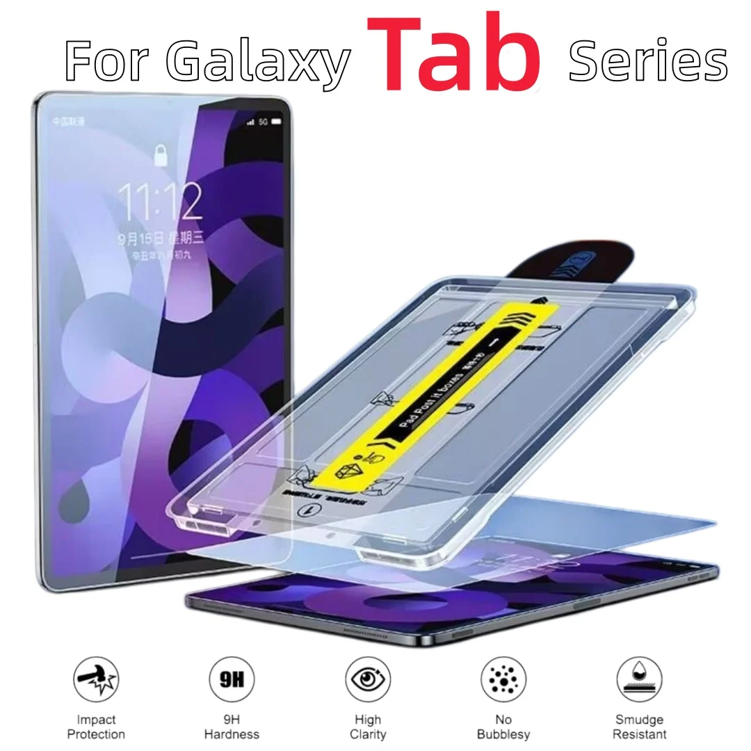 For Galaxy Tab S7 S8 S9Plus S10Plus S11 Fe Lite Plus + Tempered Glass Screen Protector Easy Install Auto-Dust Removal Kit
For Galaxy Tab S7 S8 S9Plus S10Plus S11 Fe Lite Plus + Tempered Glass Screen Protector Easy Install Auto-Dust Removal Kit