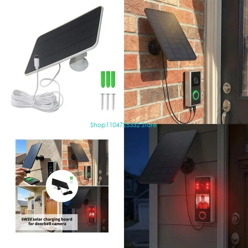 P5EA Efficient 21.5% Conversion Solar Panel For Doorbell Cameras And Portable Fan
P5EA Efficient 21.5% Conversion Solar Panel For Doorbell Cameras And Portable Fan