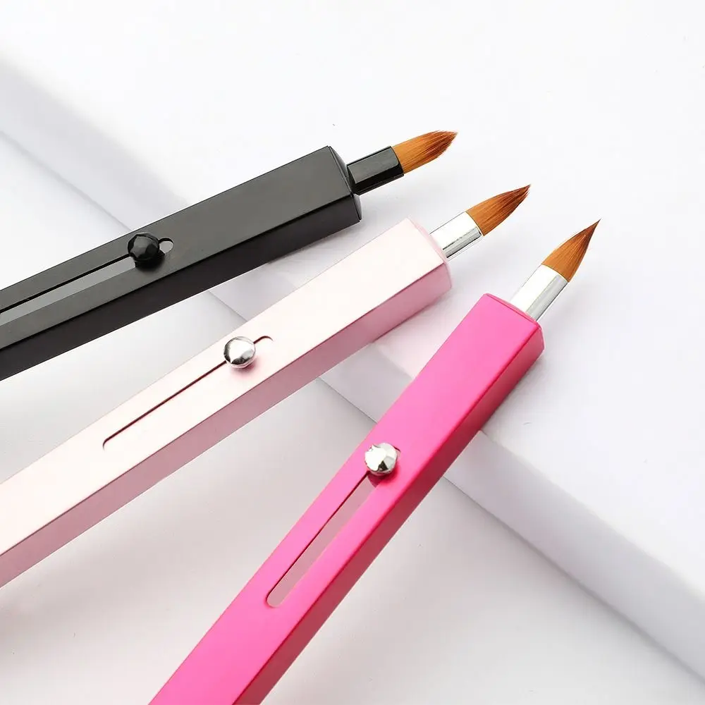 Aluminium Tube Retractable Lip/brow Brush Golden&Black&Red&Pink Telescopic Lip Gloss Brush Makeup Brush with Protect Cap
Aluminium Tube Retractable Lip/brow Brush Golden&Black&Red&Pink Telescopic Lip Gloss Brush Makeup Brush with Protect Cap