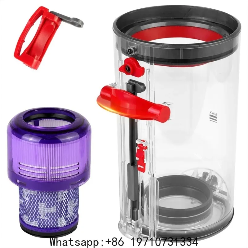 Large Dust Container for Dyson V11 V15 SV14 SV15 SV22 Vacuum Cleaner Replace Dust Container with HEPA Filter Switch Lock
Large Dust Container for Dyson V11 V15 SV14 SV15 SV22 Vacuum Cleaner Replace Dust Container with HEPA Filter Switch Lock