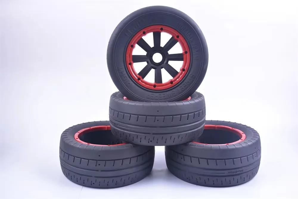 MADMAX Strong grip strong wear-resistant and thickened road wheel assembly for 1/5 LOSI 5IVE-T 188*78MM
MADMAX Strong grip strong wear-resistant and thickened road wheel assembly for 1/5 LOSI 5IVE-T 188*78MM
