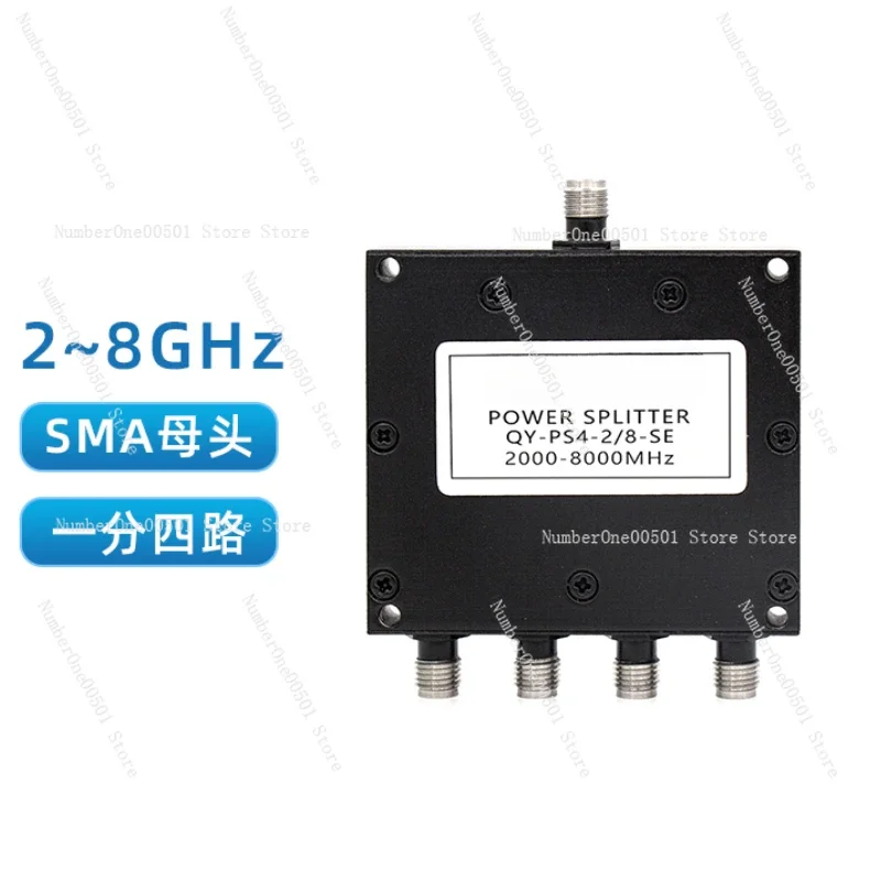 Коаксиальный делитель мощности 2-8G SMA одночеверный 2000-8000M RF делитель объединителя
Коаксиальный делитель мощности 2-8G SMA одночеверный 2000-8000M RF делитель объединителя