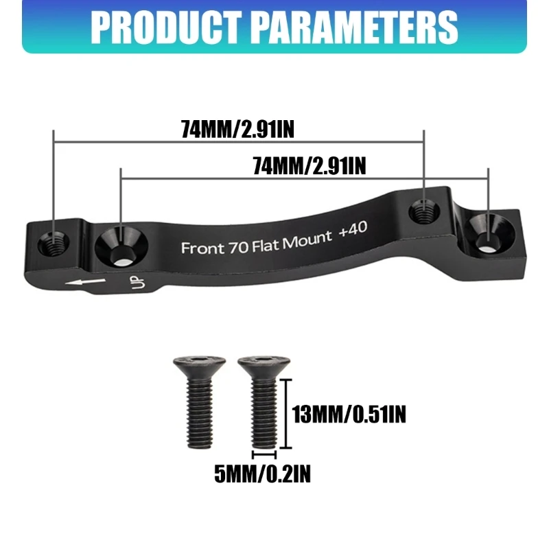 Universal Disc Brake Adapter Brake Calipers Adapter Flat Mount To Post Mount Disc Brake Adaptor Bolt Bicycles Part 24BD
Universal Disc Brake Adapter Brake Calipers Adapter Flat Mount To Post Mount Disc Brake Adaptor Bolt Bicycles Part 24BD