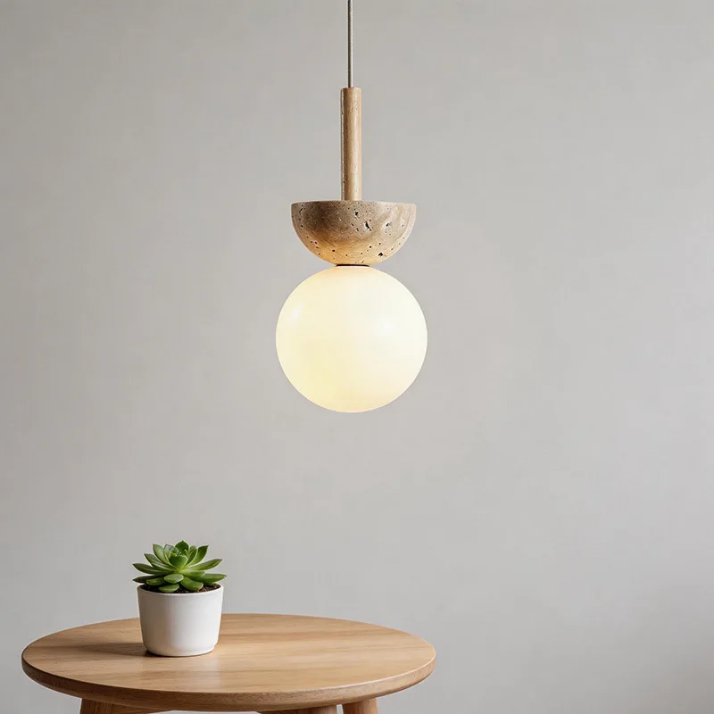 Japanese Style LED Hanging Lamps Yellow Travertine Wood Dining Living Room Bedroom Mid Century Modern Pendant Light Hanglamp
Japanese Style LED Hanging Lamps Yellow Travertine Wood Dining Living Room Bedroom Mid Century Modern Pendant Light Hanglamp