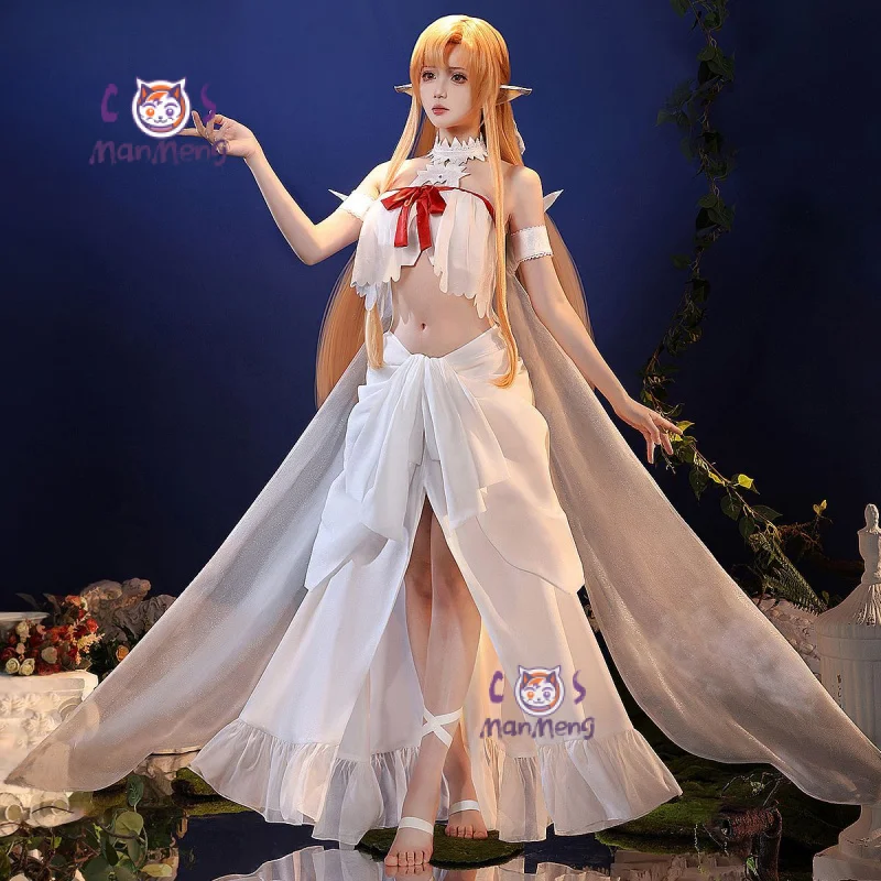 SAO Sword Art Online Yūki Asuna Cosplay Yuuki Asuna Elf prison uniform Costume Halloween sexy dress school props sweet Woman set
SAO Sword Art Online Yūki Asuna Cosplay Yuuki Asuna Elf prison uniform Costume Halloween sexy dress school props sweet Woman set