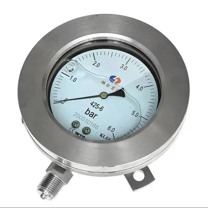 Explosion-proof Pressure Gauge For Shield Machine's Human Warehouse Yantai Hongyuan 0-6bar- Herrick Vicat 0-6bar
Explosion-proof Pressure Gauge For Shield Machine's Human Warehouse Yantai Hongyuan 0-6bar- Herrick Vicat 0-6bar