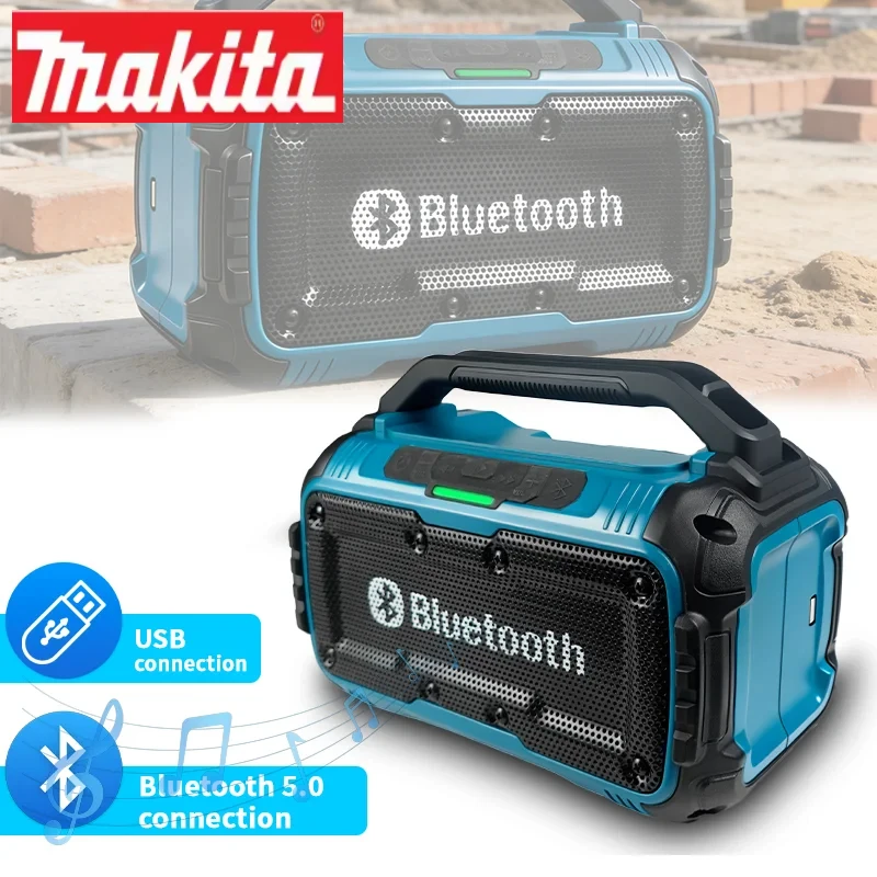 Makita Bluetooth Speaker USB Type-C Port Charge Waterproof Loudspeaker Stereo Surround Tools
Makita Bluetooth Speaker USB Type-C Port Charge Waterproof Loudspeaker Stereo Surround Tools