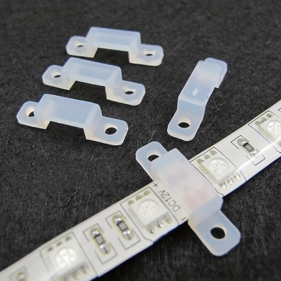50pcs Fixing Clips for Fixing 3528 5050 1210 RGB LED Strip Brackets 10/12/14/17mm Fixing Brackets
50pcs Fixing Clips for Fixing 3528 5050 1210 RGB LED Strip Brackets 10/12/14/17mm Fixing Brackets