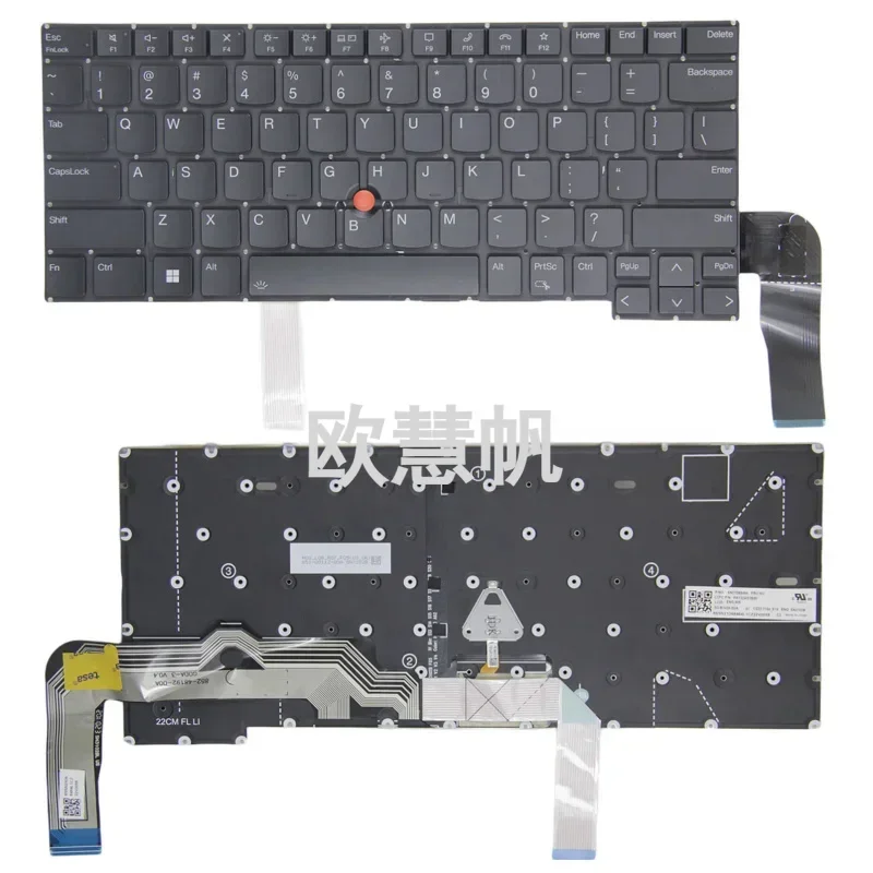 ^New Original US For Lenovo Thinkpad T14s Gen3 E14 R14 Gen5 T14p Gen1 SN21D68484 PK132AS2B00 Backlit Laptop Keyboard 
^New Original US For Lenovo Thinkpad T14s Gen3 E14 R14 Gen5 T14p Gen1 SN21D68484 PK132AS2B00 Backlit Laptop Keyboard