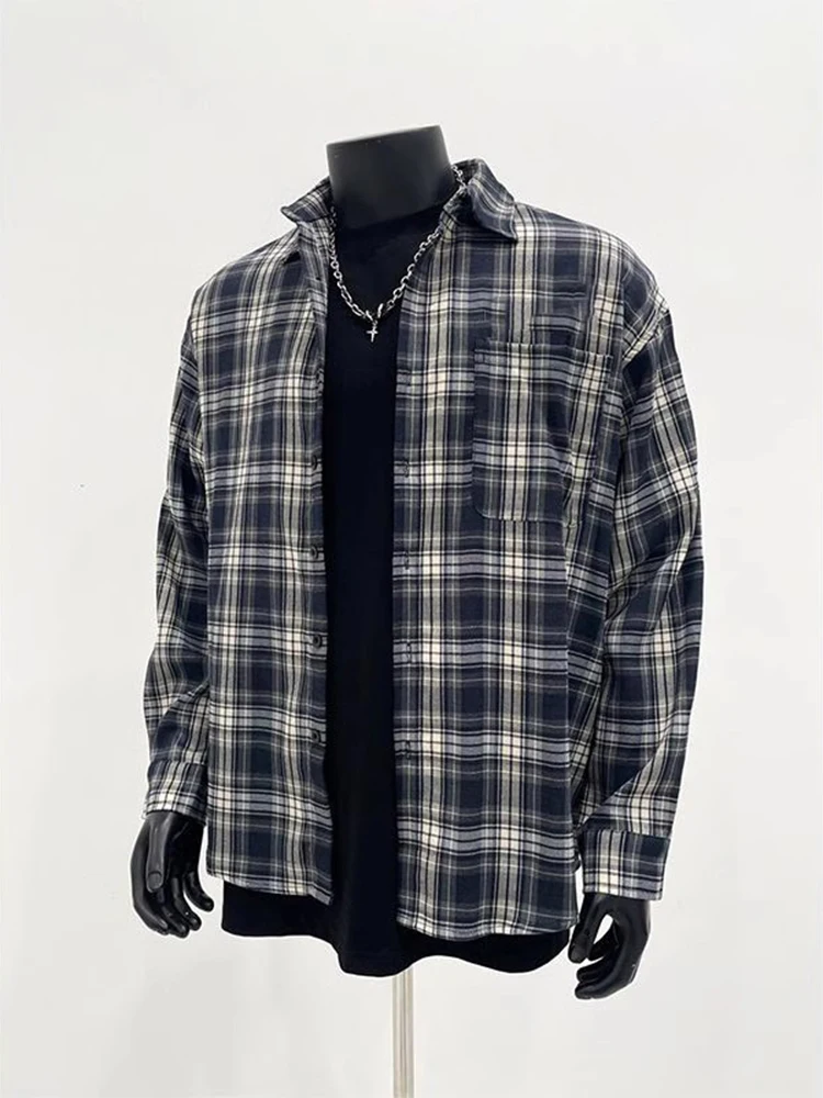 Мужская удлиненная куртка Deep Blue Plaid в винтажном американском стиле, весна-осень, приталенный крой, молодежный стиль, чистый и элегантный дизайн.
Мужская удлиненная куртка Deep Blue Plaid в винтажном американском стиле, весна-осень, приталенный крой, молодежный стиль, чистый и элегантный дизайн.