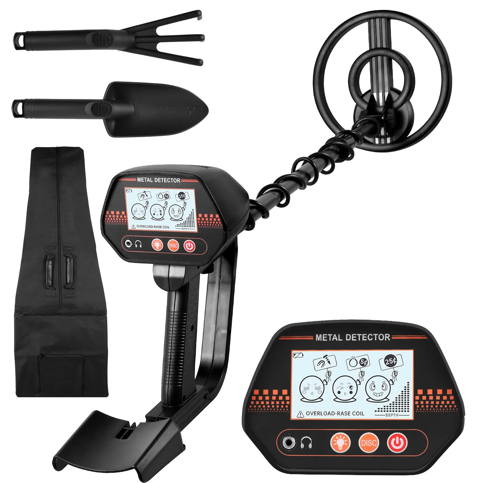 New Metal Detector IP68 Waterproof Kids Metal Detecting Tool Kit 30-42inch Adjustable Length Gold Silver Coil Finder Detector
New Metal Detector IP68 Waterproof Kids Metal Detecting Tool Kit 30-42inch Adjustable Length Gold Silver Coil Finder Detector