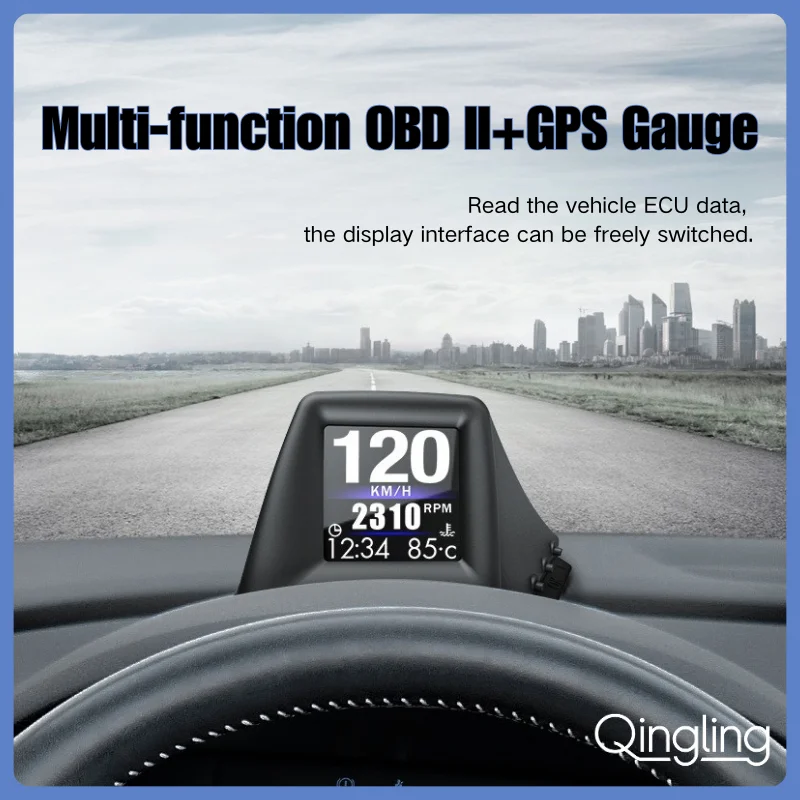 Новый многофункциональный гаджет OBD2 + GPS HUD, отделка передней стойки, установка оборотов, турбо, давление масла, температура воды, GPS, спидометр
Новый многофункциональный гаджет OBD2 + GPS HUD, отделка передней стойки, установка оборотов, турбо, давление масла, температура воды, GPS, спидометр