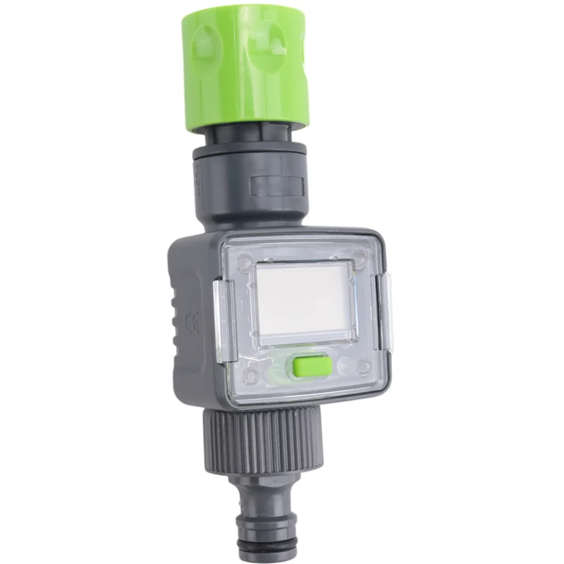 AB13-2X Цифровой расходомер воды IPX6 Наружный шланг Расчет воды Потребляемая скорость расхода воды Разъемы с резьбой 3/4 дюйма
AB13-2X Цифровой расходомер воды IPX6 Наружный шланг Расчет воды Потребляемая скорость расхода воды Разъемы с резьбой 3/4 дюйма