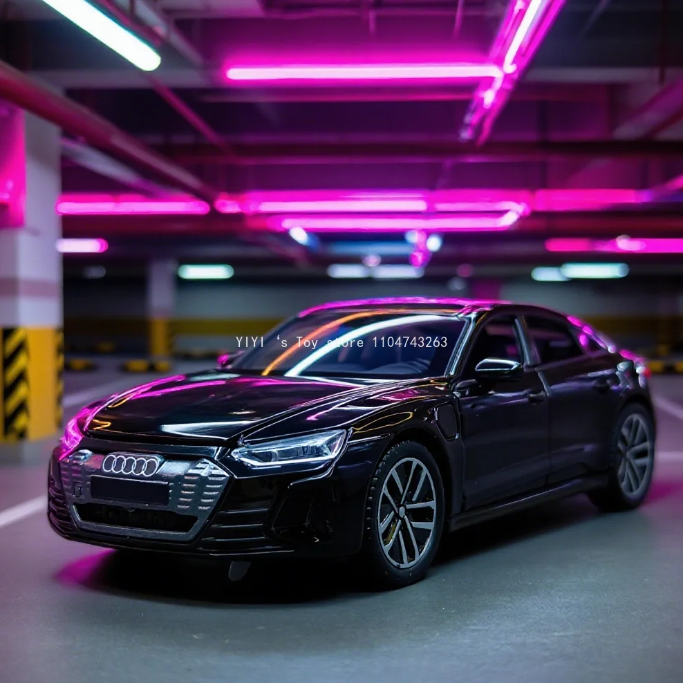 1:32 E-TRON GT Sports car Simulation Diecast Metal Alloy Model car Sound Light Pull Back Collection Kids Toy Gifts
1:32 E-TRON GT Sports car Simulation Diecast Metal Alloy Model car Sound Light Pull Back Collection Kids Toy Gifts