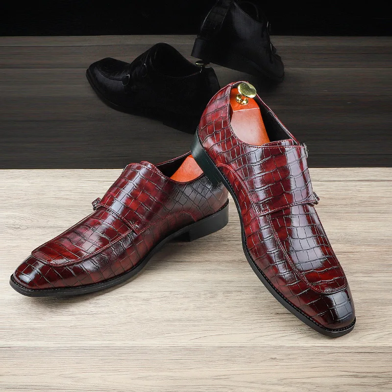 Men Dress Shoes Personality Trend Buckle Party Leather Wedding Shoes Men Flats Leather Oxfords Formal
Men Dress Shoes Personality Trend Buckle Party Leather Wedding Shoes Men Flats Leather Oxfords Formal