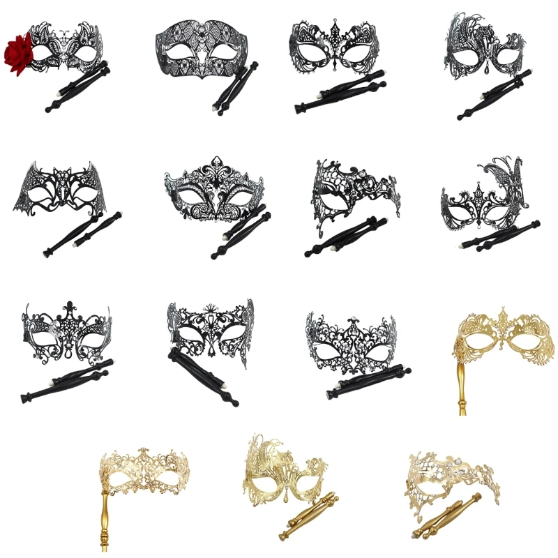 Masquerade Mask with Detachable Holding Stick Flower Half Face Mask Halloween Party Mask Mask Evening Prom Mask
Masquerade Mask with Detachable Holding Stick Flower Half Face Mask Halloween Party Mask Mask Evening Prom Mask