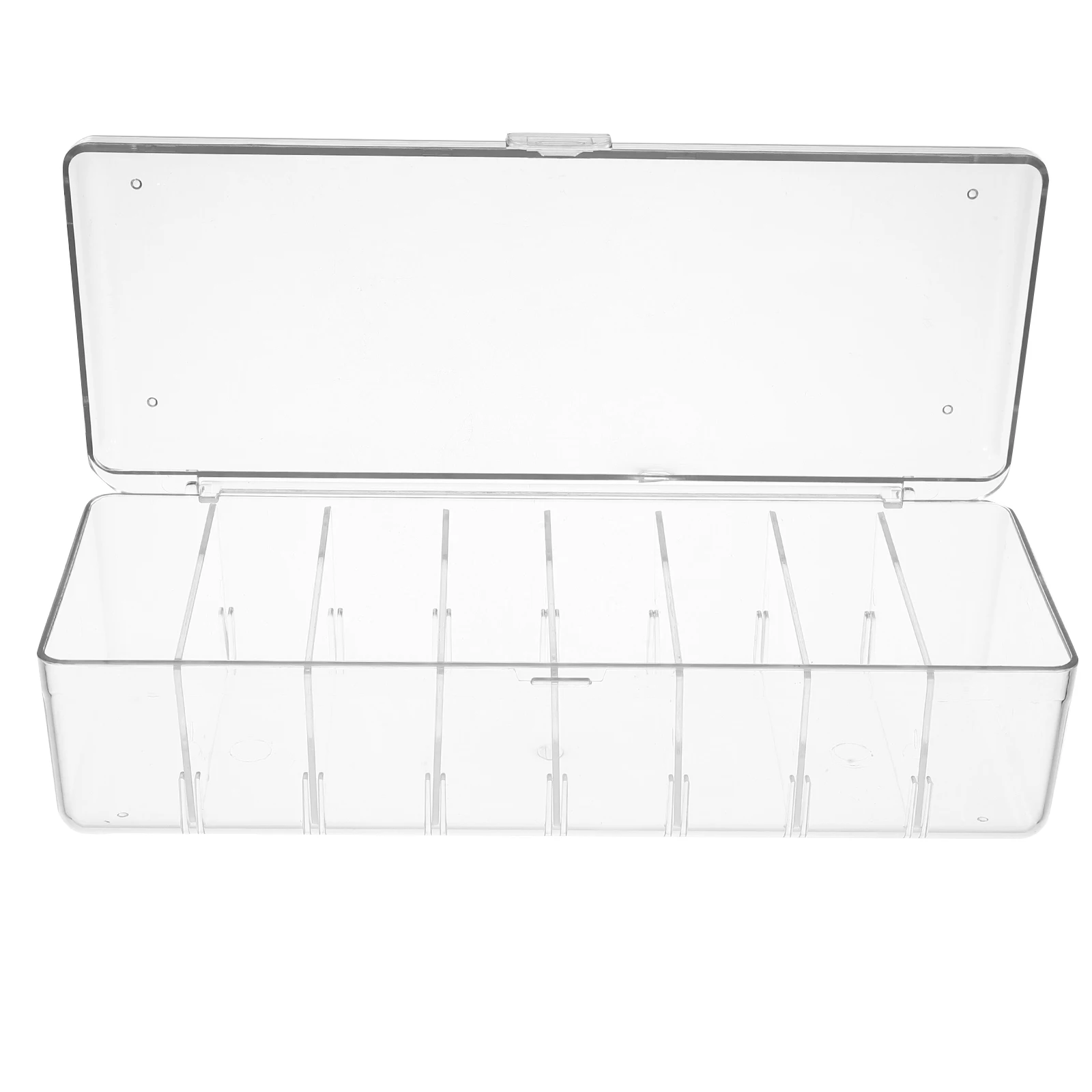 Ящик для хранения кабеля для передачи данных, прозрачный пластиковый органайзер для шнура с крышкой, отдельные отсеки для зарядных кабелей, USB-провода, настольный компьютер
Ящик для хранения кабеля для передачи данных, прозрачный пластиковый органайзер для шнура с крышкой, отдельные отсеки для зарядных кабелей, USB-провода, настольный компьютер