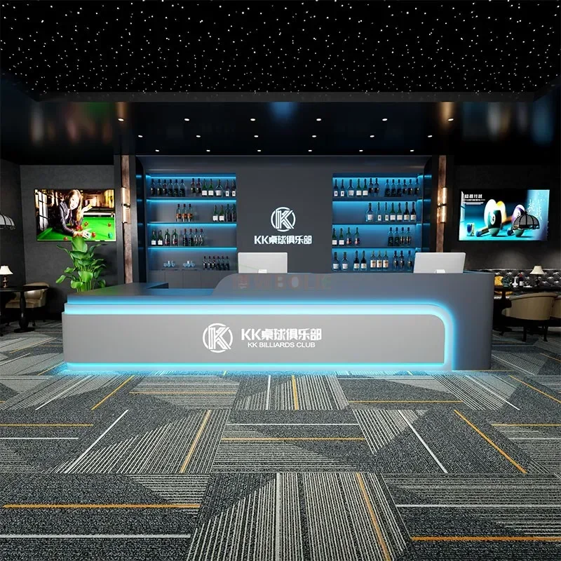 Billiards hall checkout page Industrial style Internet cafe Gym Reception desk Leisure club
Billiards hall checkout page Industrial style Internet cafe Gym Reception desk Leisure club