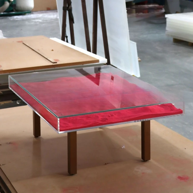 Simple Modern Rectangular Coffee Table Designer Living Room Acrylic Tea Table Metal Style Stainless Steel Base Coffee Table
Simple Modern Rectangular Coffee Table Designer Living Room Acrylic Tea Table Metal Style Stainless Steel Base Coffee Table