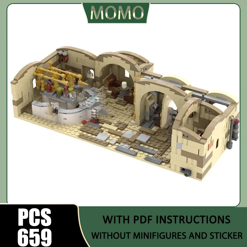 Star Movie Moc Building Blocks Mos Cantina Replaces the Set Model Technology Brick DIY Assembly Classic Scene Toy Holiday Gifts
Star Movie Moc Building Blocks Mos Cantina Replaces the Set Model Technology Brick DIY Assembly Classic Scene Toy Holiday Gifts