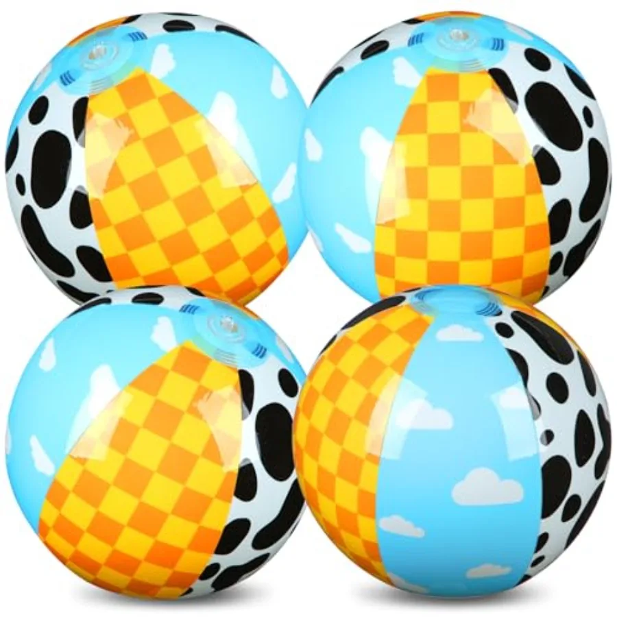 2 Pack Story Themed Beach Balls Inflatable Ball Bulk for Summer Pool and Beach Game Gifts Story Birthday Party Favors Supplies
2 Pack Story Themed Beach Balls Inflatable Ball Bulk for Summer Pool and Beach Game Gifts Story Birthday Party Favors Supplies