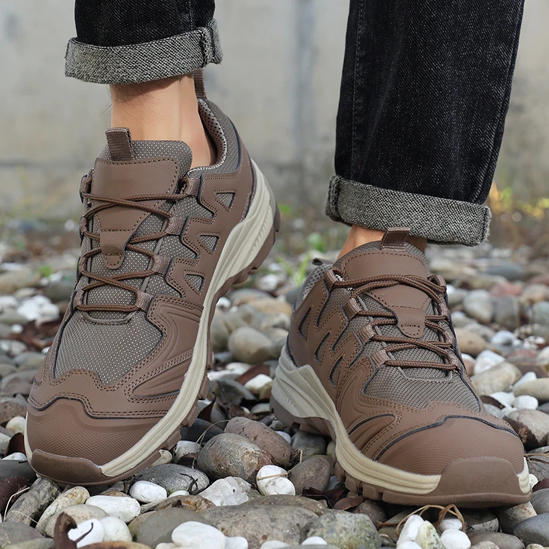 Большие размеры 39-48, новая мужская уличная походная обувь, дышащие удобные кроссовки, модная прогулочная обувь, нескользящая треккинговая обувь
Большие размеры 39-48, новая мужская уличная походная обувь, дышащие удобные кроссовки, модная прогулочная обувь, нескользящая треккинговая обувь