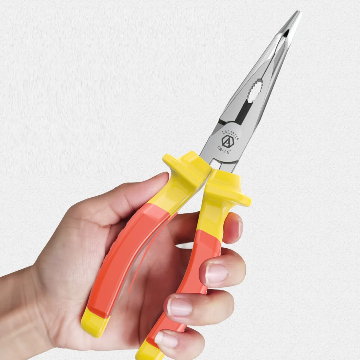 LAOA Изолированные плоскогубцы с изогнутыми носами Эргономичный дизайн Удобная ручка для точных электротехнических работ и поделок
LAOA Изолированные плоскогубцы с изогнутыми носами Эргономичный дизайн Удобная ручка для точных электротехнических работ и поделок