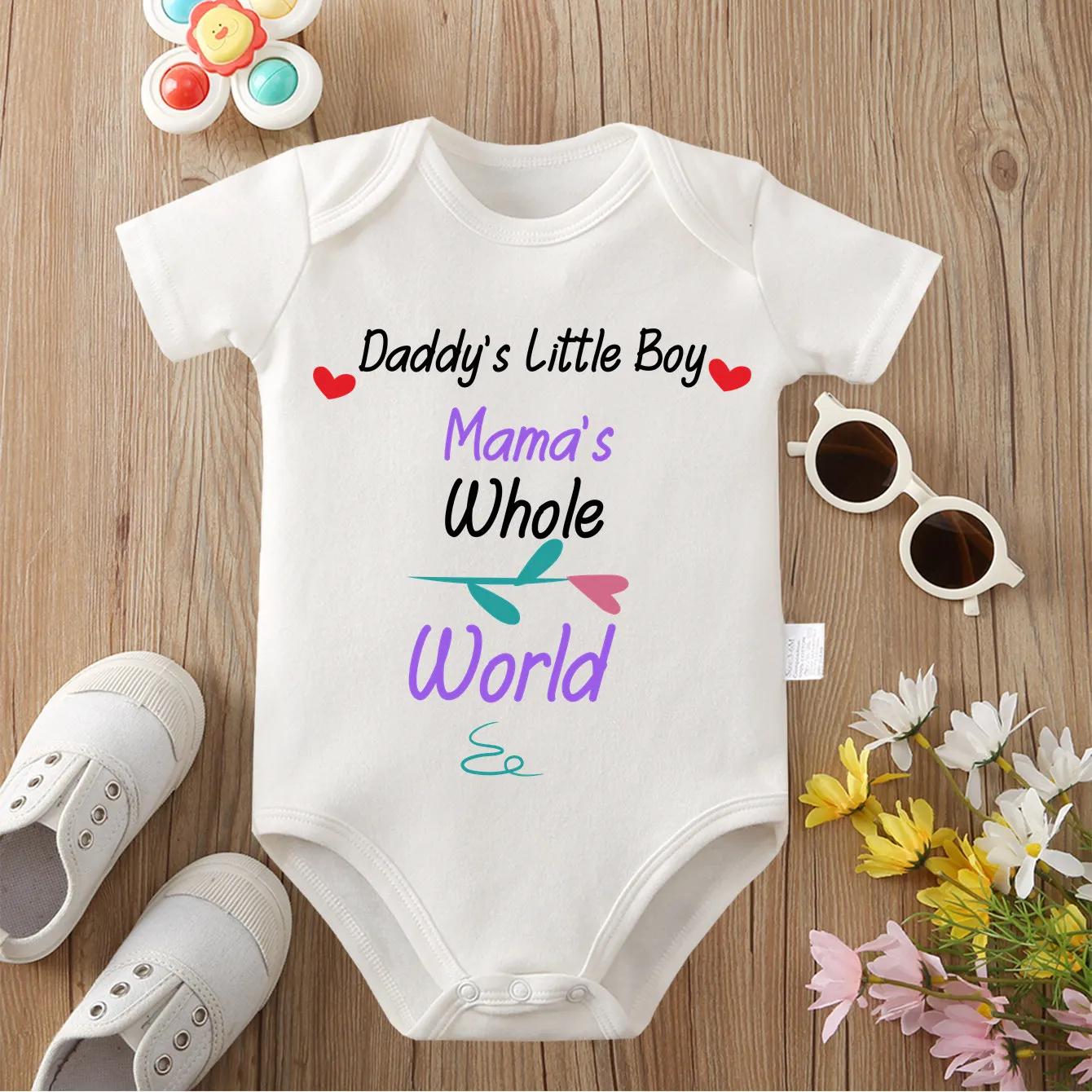 100% Cotton Cloths The Best Baby in The World Print Comfortable Onesie Bodysuit for Baby Jumpsuit for 0 To 12 Months Newborn
100% Cotton Cloths The Best Baby in The World Print Comfortable Onesie Bodysuit for Baby Jumpsuit for 0 To 12 Months Newborn