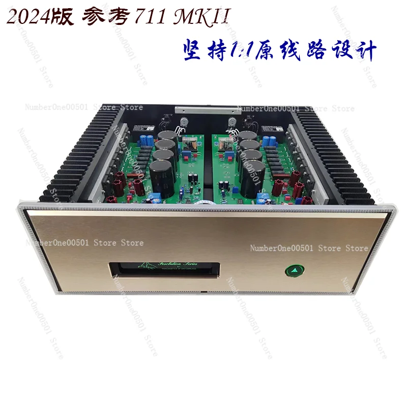  Усилитель мощности Y711NS, полностью алюминиевый корпус на основе схемы FM711MKII для домашней аудиосистемы, высококачественный стереоусилитель
Усилитель мощности Y711NS, полностью алюминиевый корпус на основе схемы FM711MKII для домашней аудиосистемы, высококачественный стереоусилитель