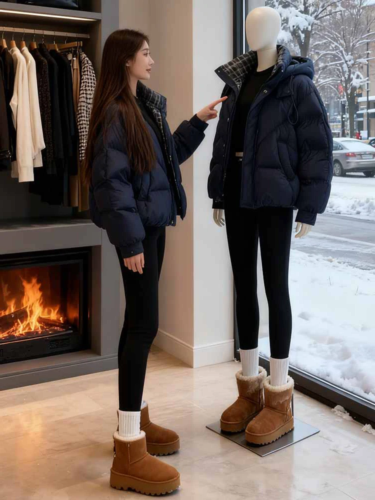 Thiened Hooded down Cotton Jaet Women's Faionable Warm Outerwear Winter New Sle Euro Sle Korean Version Long Sve...
Thiened Hooded down Cotton Jaet Women's Faionable Warm Outerwear Winter New Sle Euro Sle Korean Version Long Sve...