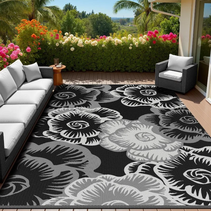 Outdoor Rug-Waterproof Patio Rug Mat 5x8 ft Outdoor Carpet Mat Reversible Plastic Straw Outside Outdoor Rug for RV
Outdoor Rug-Waterproof Patio Rug Mat 5x8 ft Outdoor Carpet Mat Reversible Plastic Straw Outside Outdoor Rug for RV
